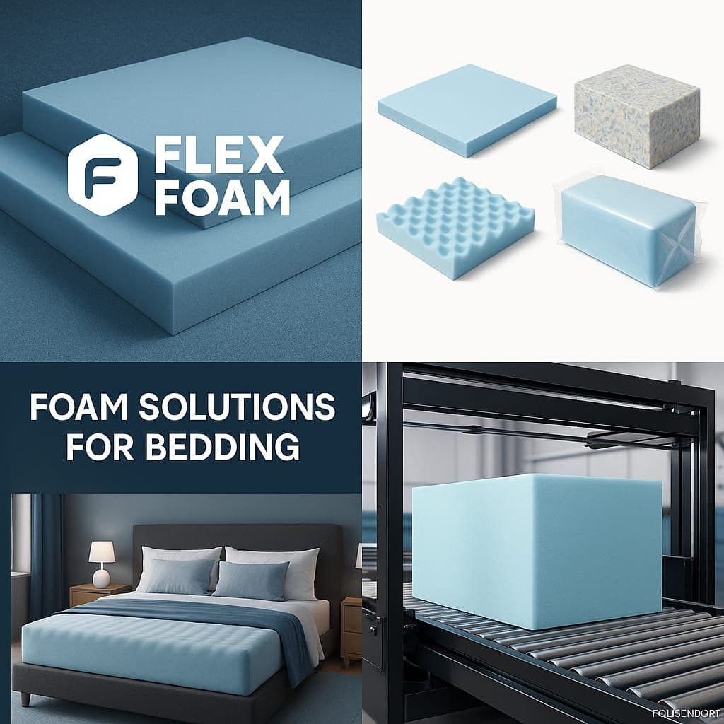 Cutting at FLEX FOAM (CGI/Render).